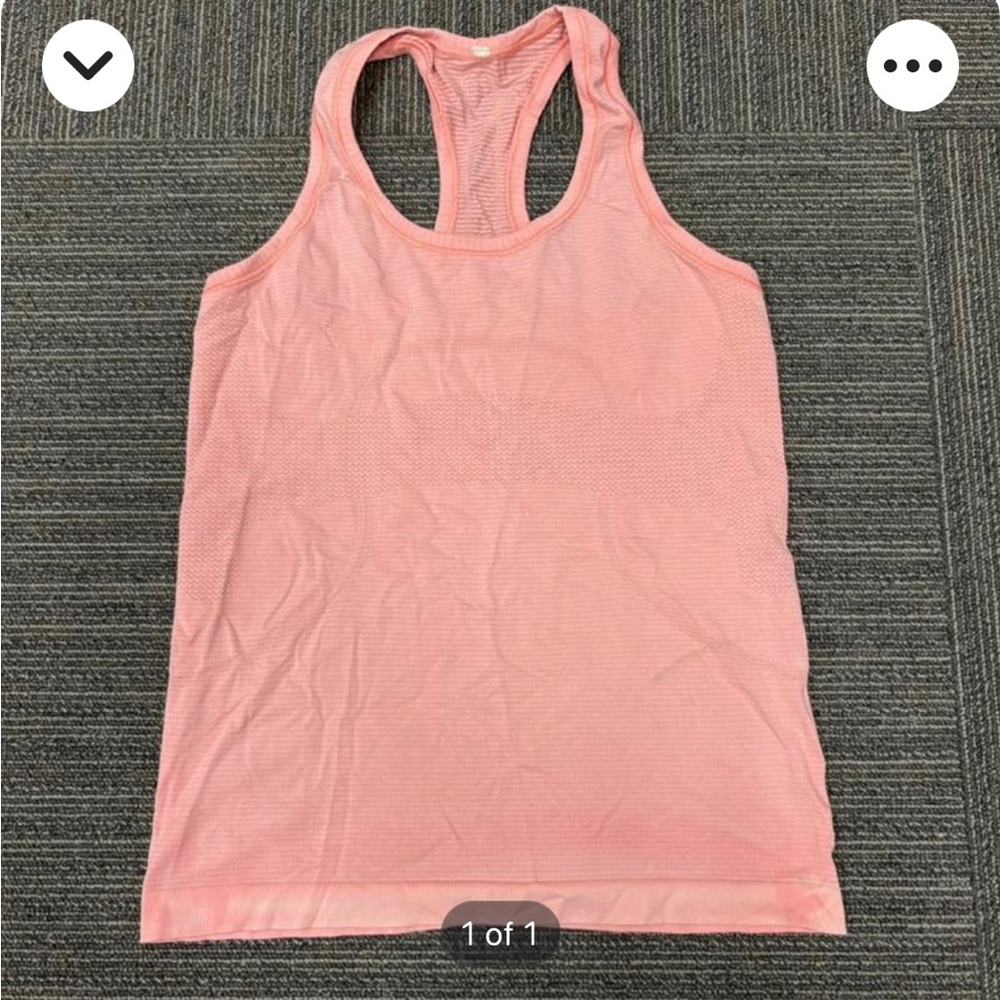 Women's Pink Racerback Tank Top